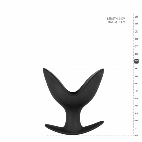 EasyToys Anchor Plug Small - anatomiczny korek silikonowy, czarny