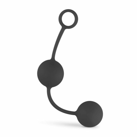 EasyToys Black - Kulki treningowe z przeciwciężarem, silikonowe