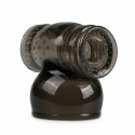 EasyToys Black nasadka do masażera wand silikonowa czarna