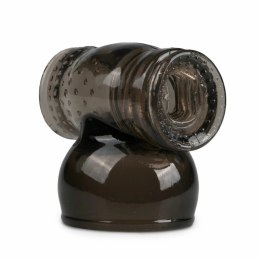 EasyToys Black nasadka do masażera wand silikonowa czarna
