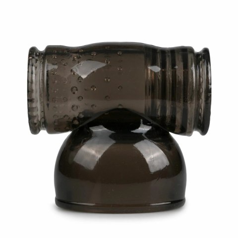 EasyToys Black nasadka do masażera wand silikonowa czarna