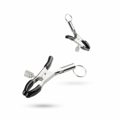 EasyToys Metalowe Zaciski Regulowane z Ochronnymi Końcowkami i Pierścieniem