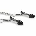 EasyToys Metalowe zaciski na sutki z łańcuszkiem, regulowane
