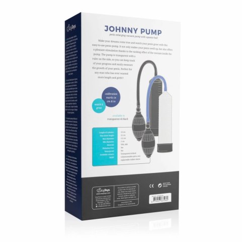 EasyToys Pompa Powietrzna z Gruszką Pomiarową Transparentna 22 cm
