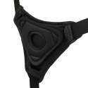 EasyToys Silicone Strap-On System Regulowany, silikonowy, czarny, 110 cm