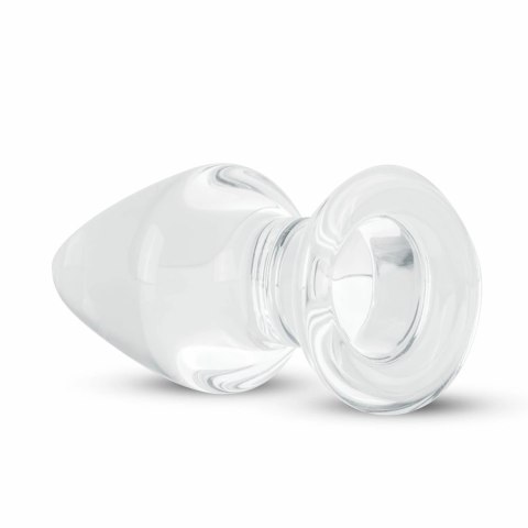 Glas No. 25 - Szklany korek anatomiczny, średni rozmiar, 4,6 cm