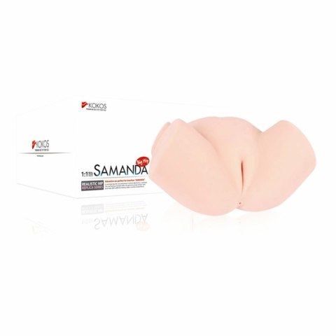 Pipedream Samanda model anatomiczny 3D realistyczny rozmiar XL