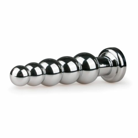 Diogol Aluminium Plug z Kryształem Clear 7,5 cm - Model Anatomiczny