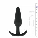 EasyToys Anatomiczny korek silikonowy M elastyczny czarny