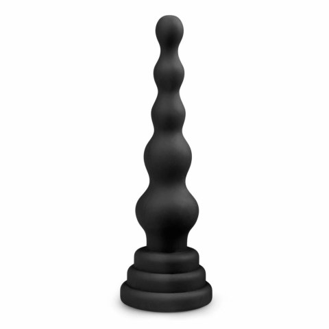 EasyToys Beaded Cone silikonowy stożek z koralikami, czarny