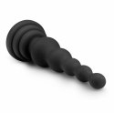 EasyToys Beaded Cone silikonowy stożek z koralikami, czarny