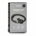 EasyToys Black Ball Gag z silikonowym elementem 60 cm regulowany
