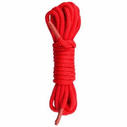 EasyToys Czerwony Sznur Bondage 10 m - Wytrzymały Nylonowy Model
