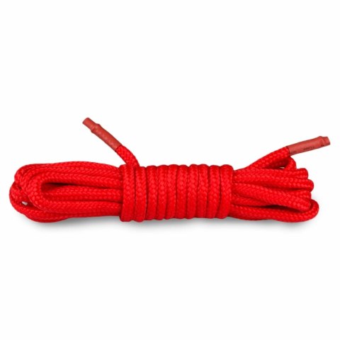 EasyToys Czerwony Sznur Bondage 10 m - Wytrzymały Nylonowy Model