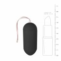 EasyToys Jajko Wibracyjne Black - 10 trybow, pilot bezprzewodowy