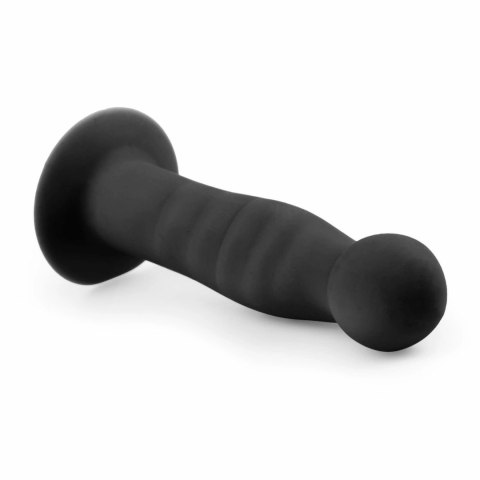 EasyToys Model Black - Czarny anatomiczny przyrząd z przyssawką, silikonowy