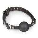 EasyToys Pasek z dużą silikonową kulą - regulowany, czarny