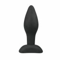 EasyToys Plug silikonowy czarny S - komfortowy model dla początkujących