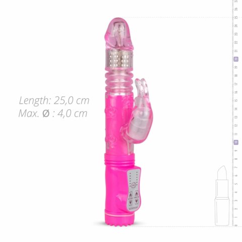 EasyToys Rabbit Pink - Wielofunkcyjny Model Z Systemem Ruchu Posuwistego