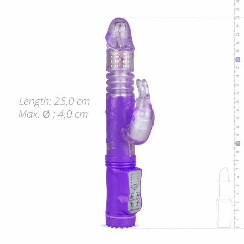 EasyToys Rabbit Vibrator Fioletowy 12 Trybow Rotacji i Wibracji
