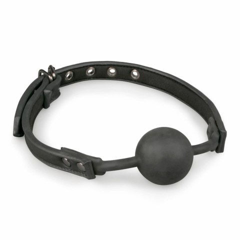 EasyToys Regulowany pas z silikonową kulą - czarny, uniwersalny