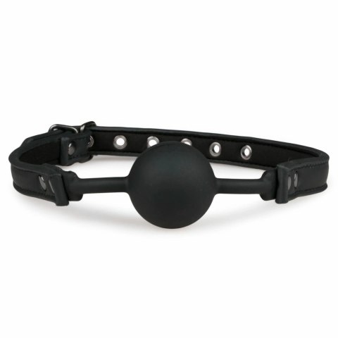 EasyToys Regulowany pas z silikonową kulą - czarny, uniwersalny