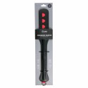 EasyToys Skorzana Łopatka do Masażu z Otworami w Kształcie Serc 32 cm
