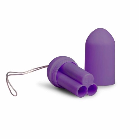 EasyToys Wibrujące Jajko Bezprzewodowe Fioletowe z Pilotem 10 Trybow