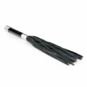 Ouch! Flogger z metalowym uchwytem - elegancki bat do gry scenicznej