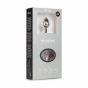 Rimba Aluminium Plug z Syntetycznym Lisim Ogonem, Srebrny, 40 cm