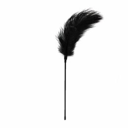 Rimba Feather Tickler czarny miękki piorko do masażu 37 cm