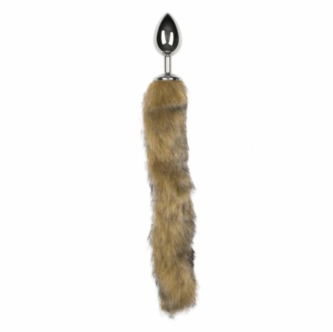 Sinner Gear Aluminium Plug z Futrzanym Ogonem Srebrny 40 cm