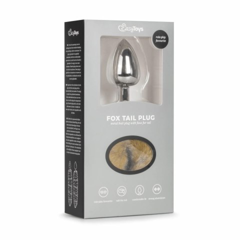 Sinner Gear Aluminium Plug z Futrzanym Ogonem Srebrny 40 cm