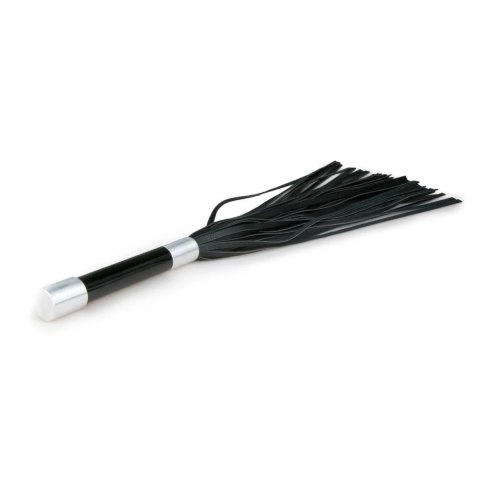 Sinner Gear Długi Flogger ze Stalową Rękojeścią 70 cm Czarny
