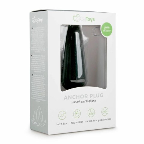 Sinner Gear Plug silikonowy L - anatomiczny model, czarny, rozmiar L