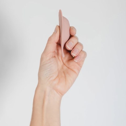 Buttercup Leaf Fioletowy - Intymny masażer z pilotem, ergonomiczny kształt