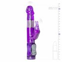 EasyToys Rabbit Vibrator model Purple - 12 trybow, wodoodporny