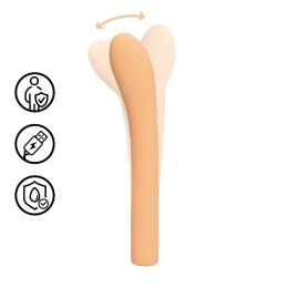Loveline Peach Fuzz model G-Spot z funkcją ruchu pulsacyjnego