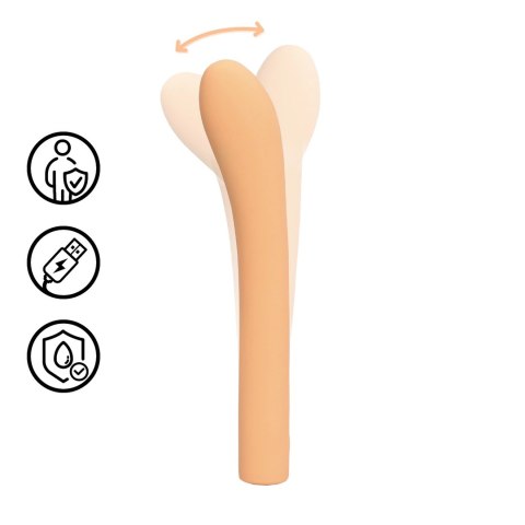 Loveline Peach Fuzz model G-Spot z funkcją ruchu pulsacyjnego