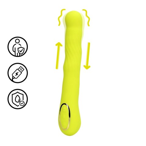 Loveline Wiggle Lime Passion - anatomiczny masażer punktowy zielony
