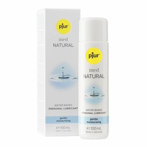 Pjur MED Natural Glide 100 ml - nawilżający żel intymny z gliceryną roślinną