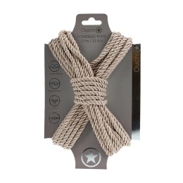 Shots Bondage Rope 10m złoty - wytrzymała lina poliestrowa