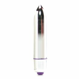 Shots Toys Bullet Vibrator Silver - Kompaktowa Wibrująca Kulka Srebrna