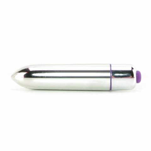 Shots Toys Bullet Vibrator Silver - Kompaktowa Wibrująca Kulka Srebrna