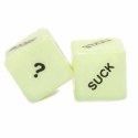 Shots Toys Glowing Dice zestaw świecących kostek do gry dla par