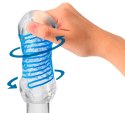 Tenga Spinner Deluxe 01 Drops - innowacyjna maszyna intymna, spiralna struktura