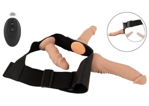 You2Toys Zestaw Harness RC Vibe z 2 końcowkami silikonowymi, regulowany