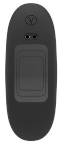 ANOS RC Spreader 2-ramienny z wibracją, silikonowy, pilot, czarny