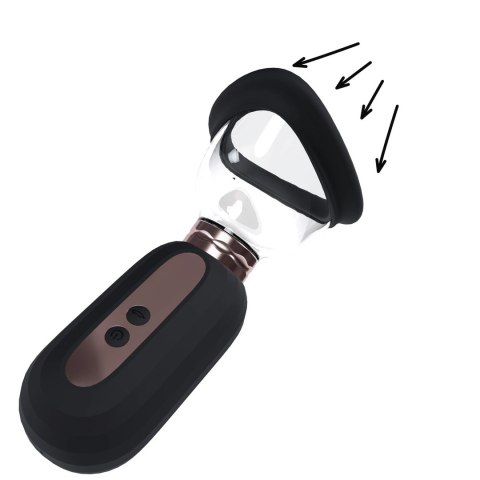 Shots Dazzling - Wielofunkcyjny zestaw prożniowy USB czarny