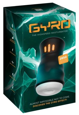 You2Toys GYRO - kompaktowa maszyna intymna z napędem żyroskopowym, czarna